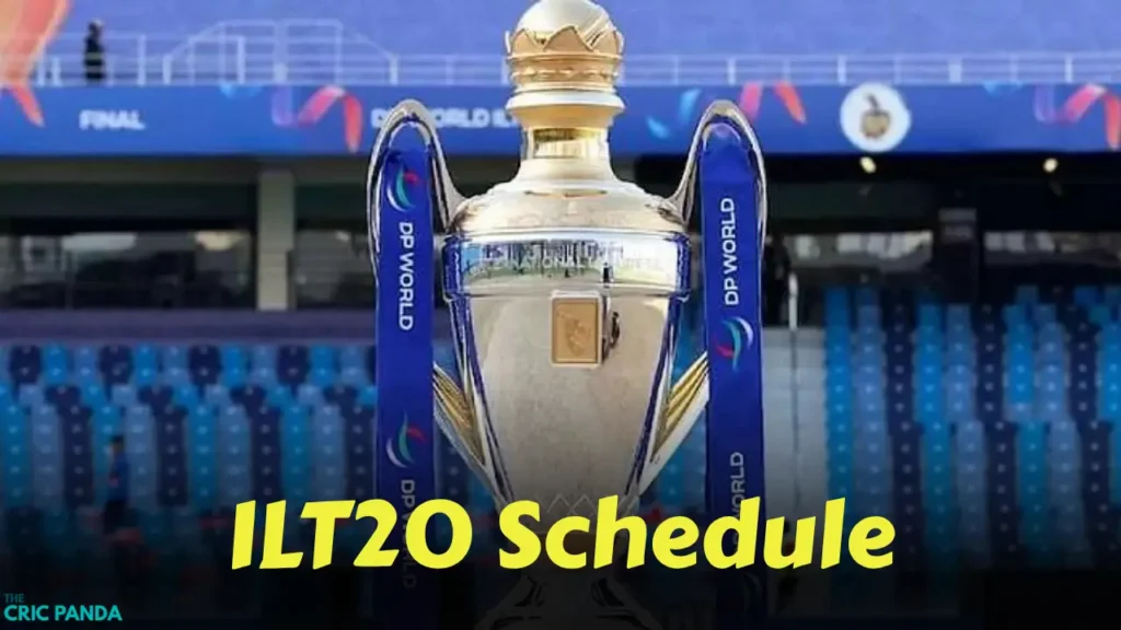 UAE T20 League 2026/27 fixtures