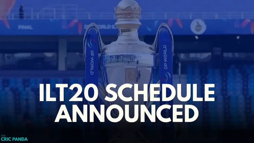 ILT20 2026/27 schedule