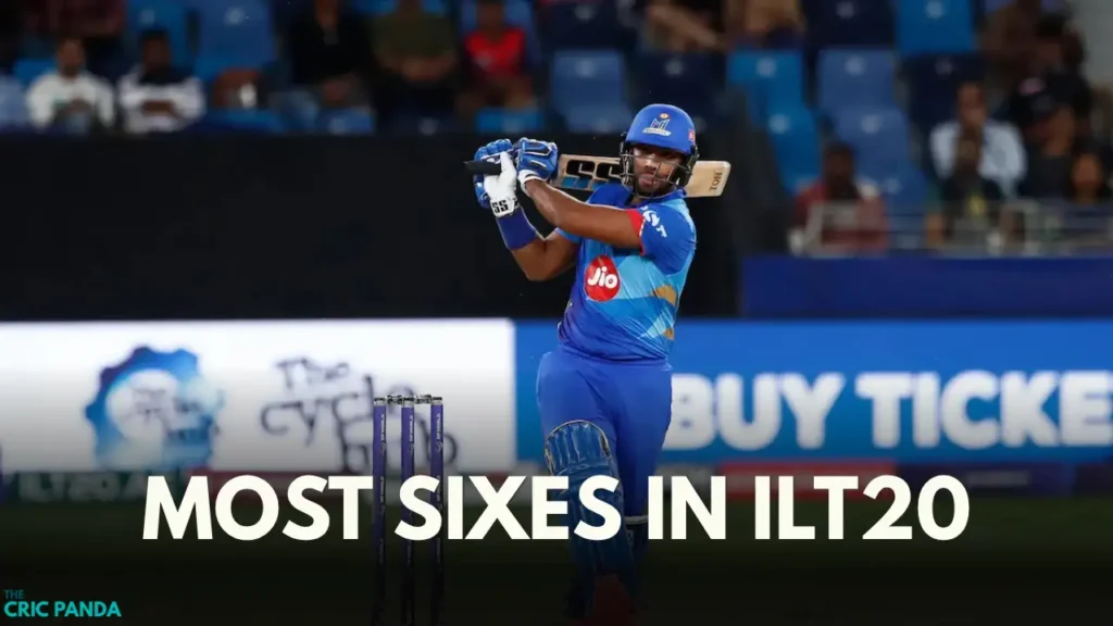 most sixes ilt20